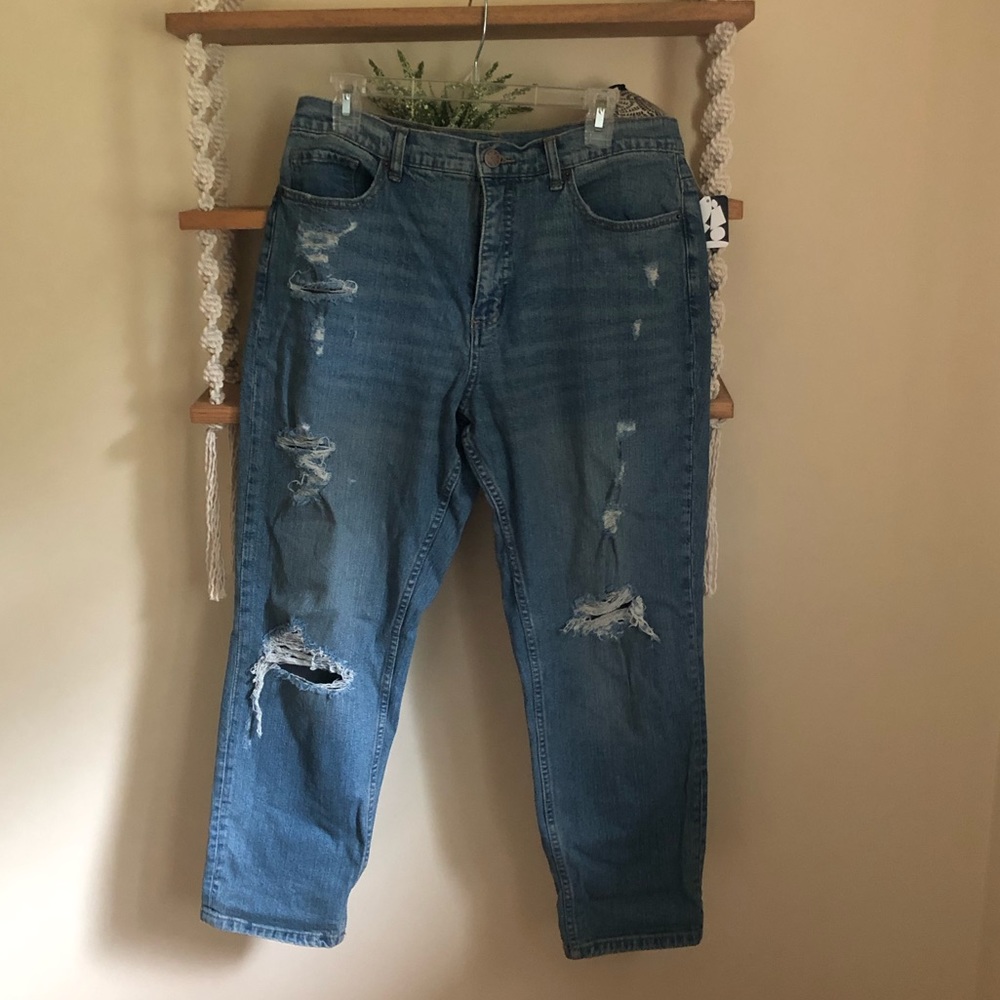 BDG Distressed Mom Jeans